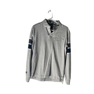 Superdry Classic Long Sleeve Stripe Embossed Polo Shirt